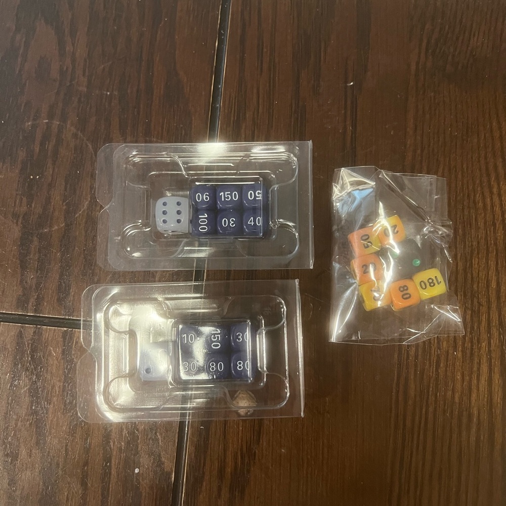 Pokemon Dice Sets- 3 Sets